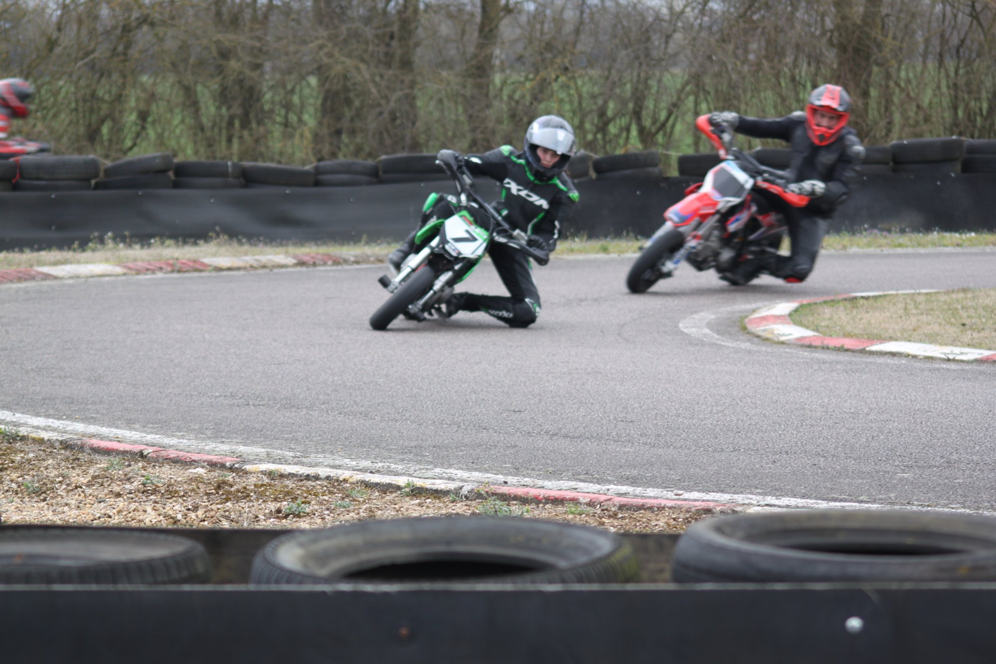 Riders en courbe