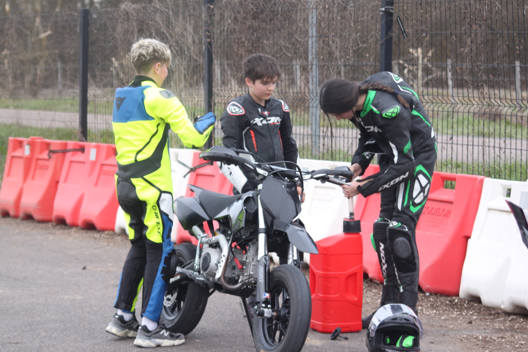 Préparation moto